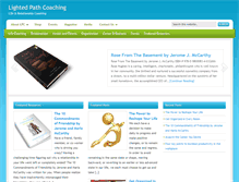 Tablet Screenshot of lightedpathcoaching.com