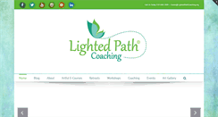 Desktop Screenshot of lightedpathcoaching.org