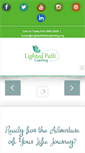 Mobile Screenshot of lightedpathcoaching.org